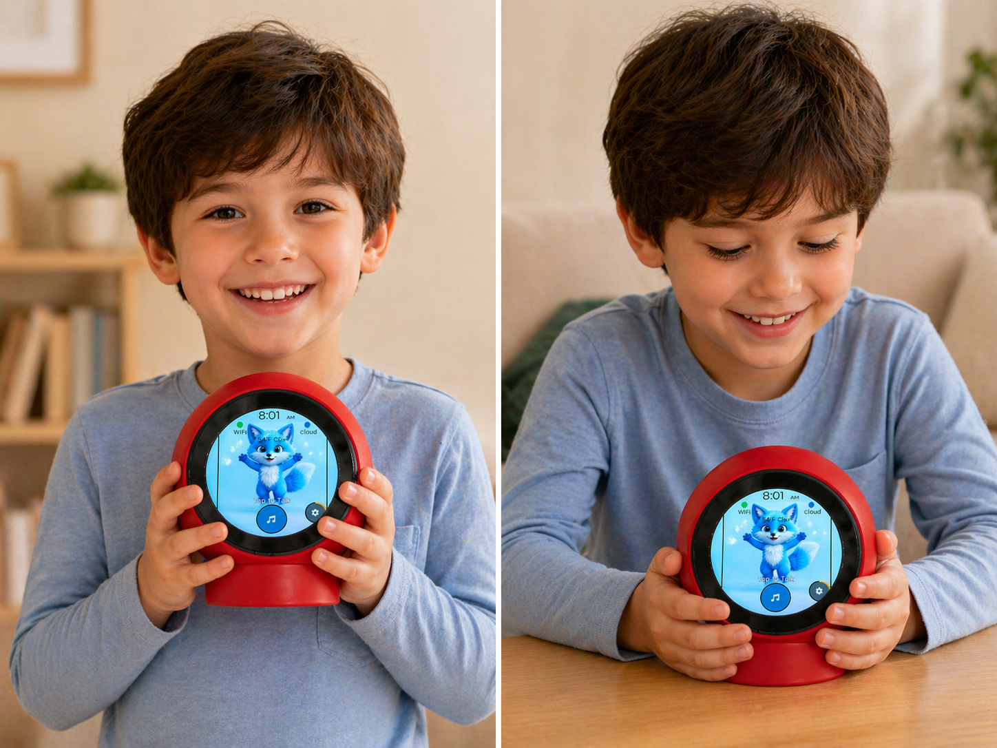 Boy with RoboFoxy